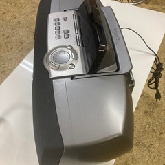 SONY CD.MDラジカセの画像