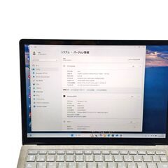 タッチパネル バッテリー◎ 13.5 マイクロソフト ノートPC Surface Laptop2 1769 Core i5-8350U windows11 pro 8GB SSD256GB  カメラあり 2K オフィス (B595)の画像