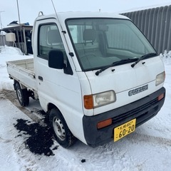 値下げ　キャリィ　軽トラ　4WD MT エアコン
