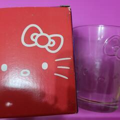 KITTYガラスコップ4個セットの画像