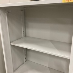【中古オフィス家具在庫多数】美品 オープン書庫 書棚 スチール 収納 キャビネット　本棚　　検)事務机　オフィスチェア　ロッカー　ミーティングテーブル　応接ソファ 店舗 事務所 什器　美品多数　格安の画像