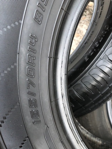 165/70R14ダンロップ取り付け無料
