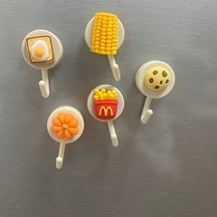 マグネットフック5個セット　マクドナルド