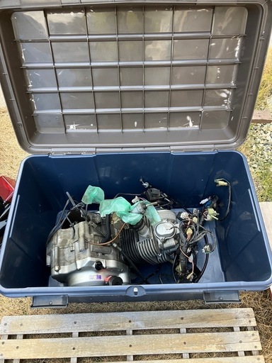 ヤマハ純正125ccエンジンと電装 ヤマハ純正125ccエンジンと電装