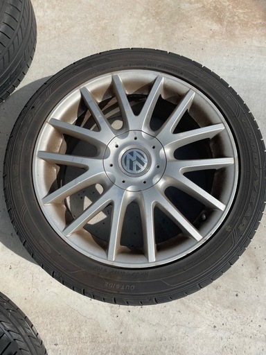 フォルクスワーゲン 17インチホイールセット 225 45r17 91w