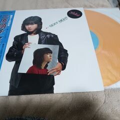 三原順子　LPレコード　ポスター付き　中古