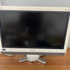 【取引決定】テレビ　SHARP　動作問題なし