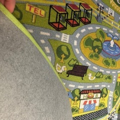子供部屋プレイマットの画像