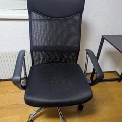 【中古】NITORI デスク+ デスクチェアの画像