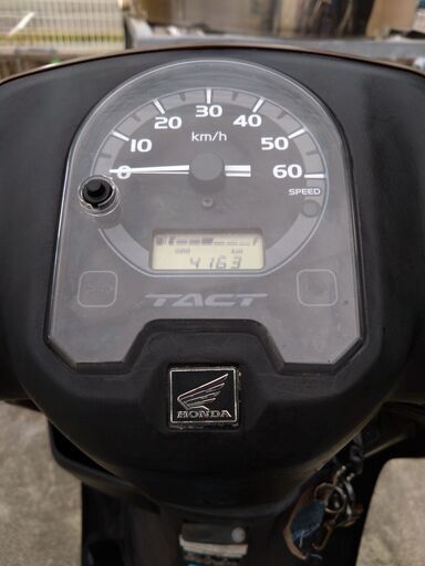 ホンダ「タクト」50cc 走行4,000km極上車　自賠責R11.4まで付き