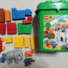 中古レゴデュプロ　ぞうさんのバケツ　LEGO7614(旧)