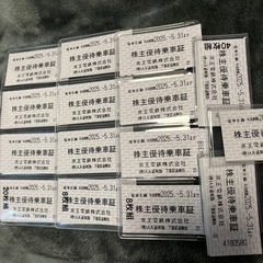 京王電鉄　株主優待　乗車券の画像