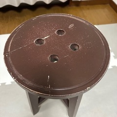 【お譲りします】アンティーク風スツール 椅子の画像