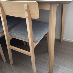 モダンデコ　ダイニングテーブル　椅子　セット