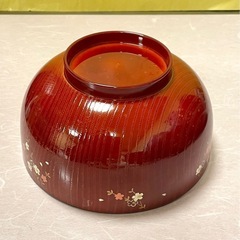 8個山中塗漆器大丼お椀お汁茶碗 お汁椀 味噌汁 スープ お家 カフェ の画像