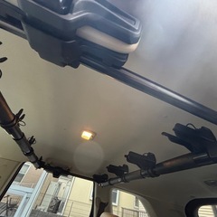 釣り竿/車載用ロッドホルダー組み立て済(4本かけられます)の画像
