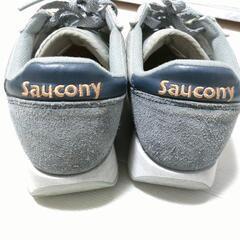 サッカニー ジャズ スニーカー 23cm SAUCONY JAZZ グレーの画像