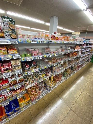 業務用　陳列什器　陳列棚　両面陳列棚