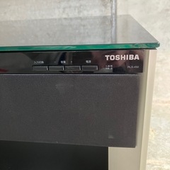 【無料】スピーカー付テレビ台東芝レグザの画像