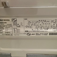洗濯機5kgの画像
