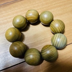 緑檀数珠　30mm超大玉　新品