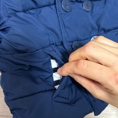 現物確認後購入OK✳︎美品✴︎ベビーギャップ　90cm フード付きダウン　コート　中綿　の画像