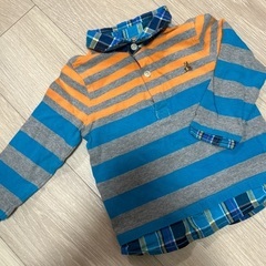 【美品】ベビーギャップ　90cm チェックシャツ　長袖