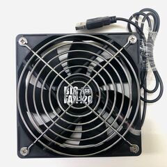 TIMELY　BIGFAN120　ブラック　1個