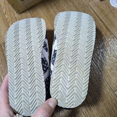 アシックス花柄19.5の画像