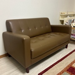※急募※ソファー　ブラウン色の画像