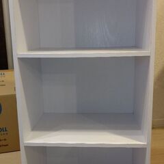 カラーボックス（白）