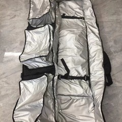 スノーボード バッグ 折りたたみ式調整可能 ロング 防水用 ABS スノーボードケースの画像