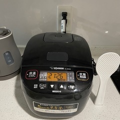 象印 炊飯器 黒厚釜 5mm