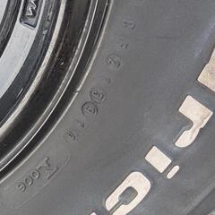 80ランクルタイヤホイール33 12.5 r15の画像