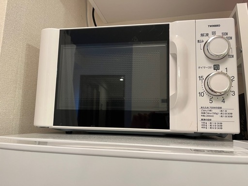 【美品】電子レンジ　ツインバード