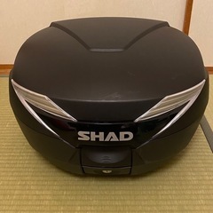 shad sh39  リアボックス　ブラック