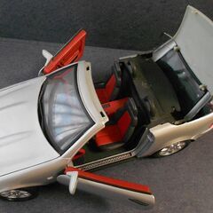 メルセデスベンツ SLK230 1/18 Maisto マイスト シルバー ミニカー モデルカーの画像