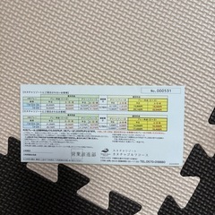 3/31まで❗️❗️カヌチャゴルフコース　プレー優待券の画像