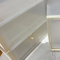 【お譲りします】透明収納ケースセットの画像