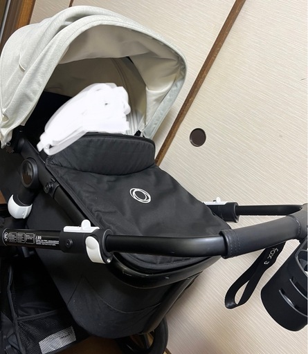 美品】バガブー Fox3 bugaboo ベビーカー ブラック バガブー