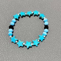 ターコイズの星形のブレスレット