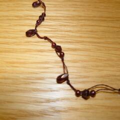 【中古品】ワインレッドのチョーカーの画像