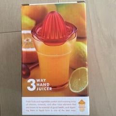 【新品未使用品】　KINTO 3 WAY HAND JUICER 緑色