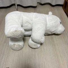 シロクマのぬいぐるみ•おもちゃの画像