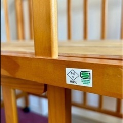 ベビーベッド 木製 新生児 高さ調整 赤ちゃん ベビー用品収納 キャスター付き ベビーサークル スライド開閉扉 ベッドの画像