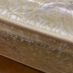  [値下げしました]　シングルベッド　コイルスプリングマットレス 厚さ18cmの画像