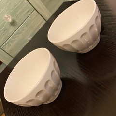 昭和レトロ食器　小皿　楕円プレート　スープボール　セットの画像