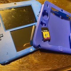 Nintendo 2DS✨SDカードとカバー付き✨2DS本体✨ブルー✨