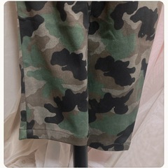 ꒰NBRU hills꒱未使用 カモフラージュ ストレッチ レギンスパンツの画像