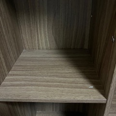 【8日、9日引取りに来て頂ける方】【無料】棚　ブラウンの画像